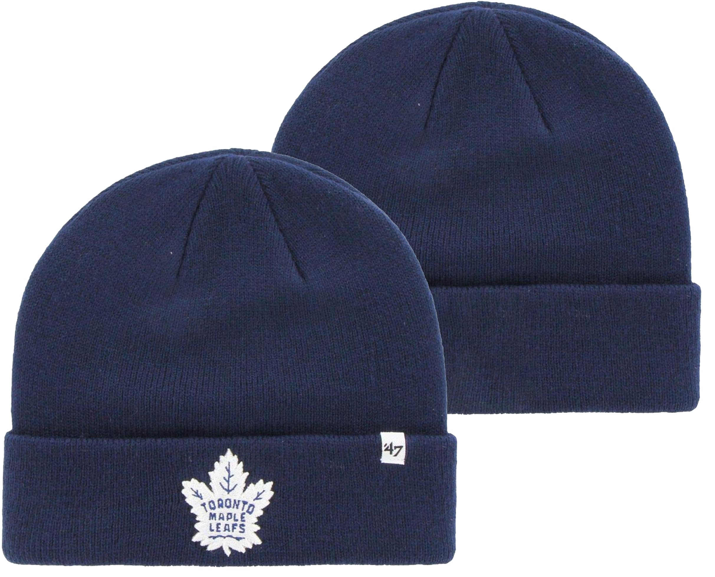 '47 MLB Unisex-Adult Primary Logo Cuffed Knit Primary Logo Team Color Beanie Hat Cold Weather Hat, One Size