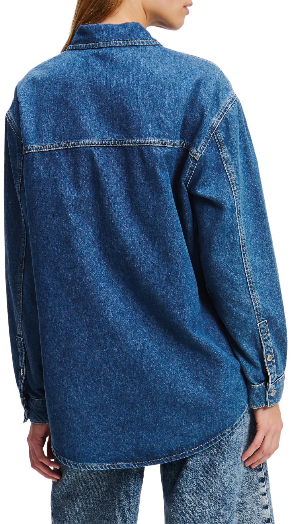 Karl Lagerfeld Jeans, Damskie, Koszula Użytkowa, Krój Koszula