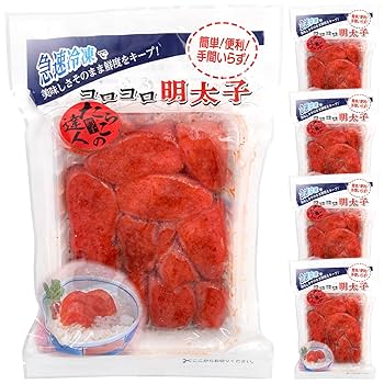 たらたらこ Amazon.co.jp: たらこの達人 コロコロ明太子 冷凍 辛子明太子