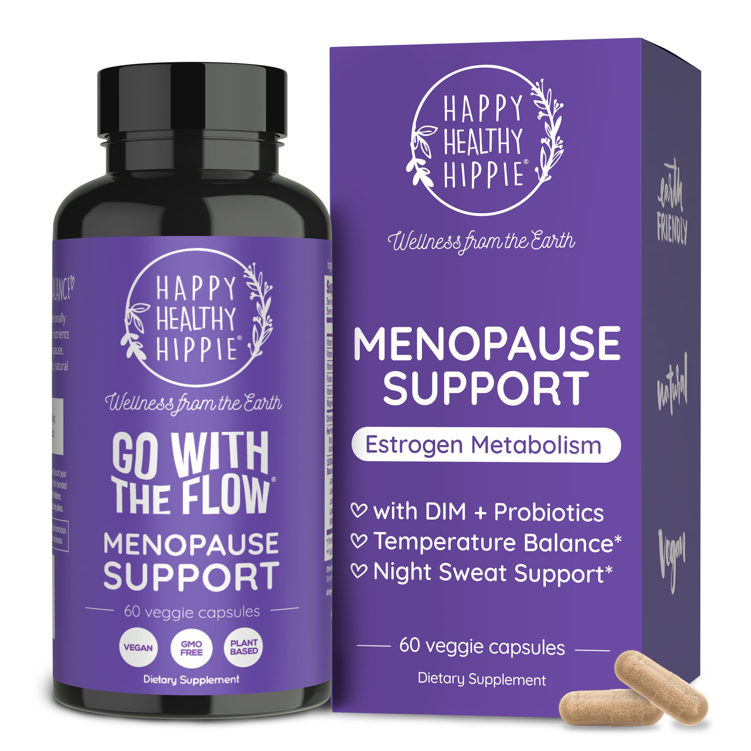 Menopause Supplements for Women – DIM Supplement + Probiotics | Estrogen Metabolism & Hormone Balance Support | Perimenopause Relief | Hot Flashes, Mood Swings & Night Sweats | Dong Quai | 60 Ct