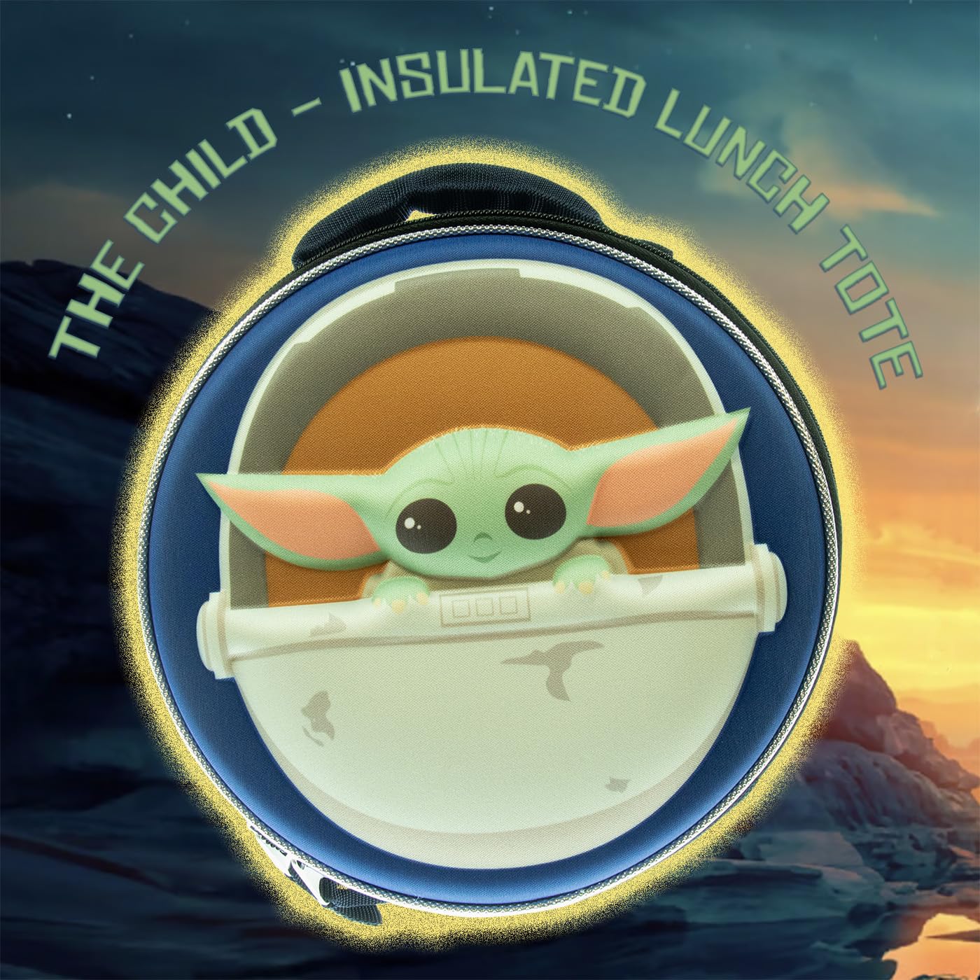 Star Wars The Mandalorian The Child Baby Yoda - Bolsa de almuerzo moldeada 6
