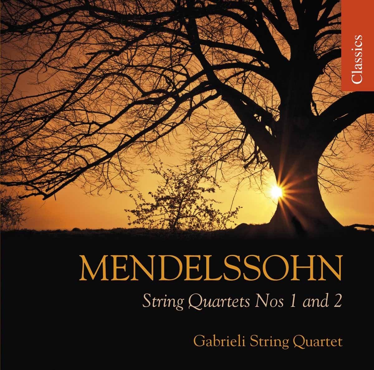Mendelssohn String Quartets 1 & 2. (Gabrieli Quartet. Total Time: 59'32') [Audio CD] Gabrieli String Quartet and Mendelssohn Felix