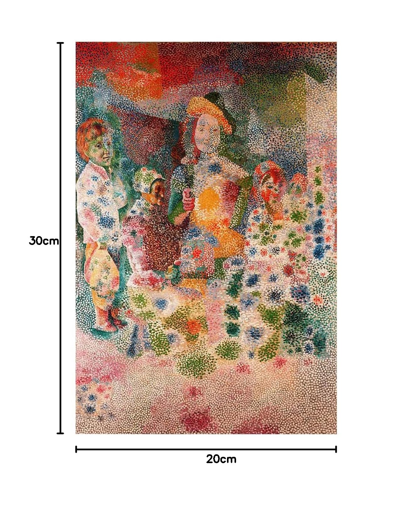 Amazon｜パブロ・ピカソ《幸せな家族》複製名画 ポスター飾り絵