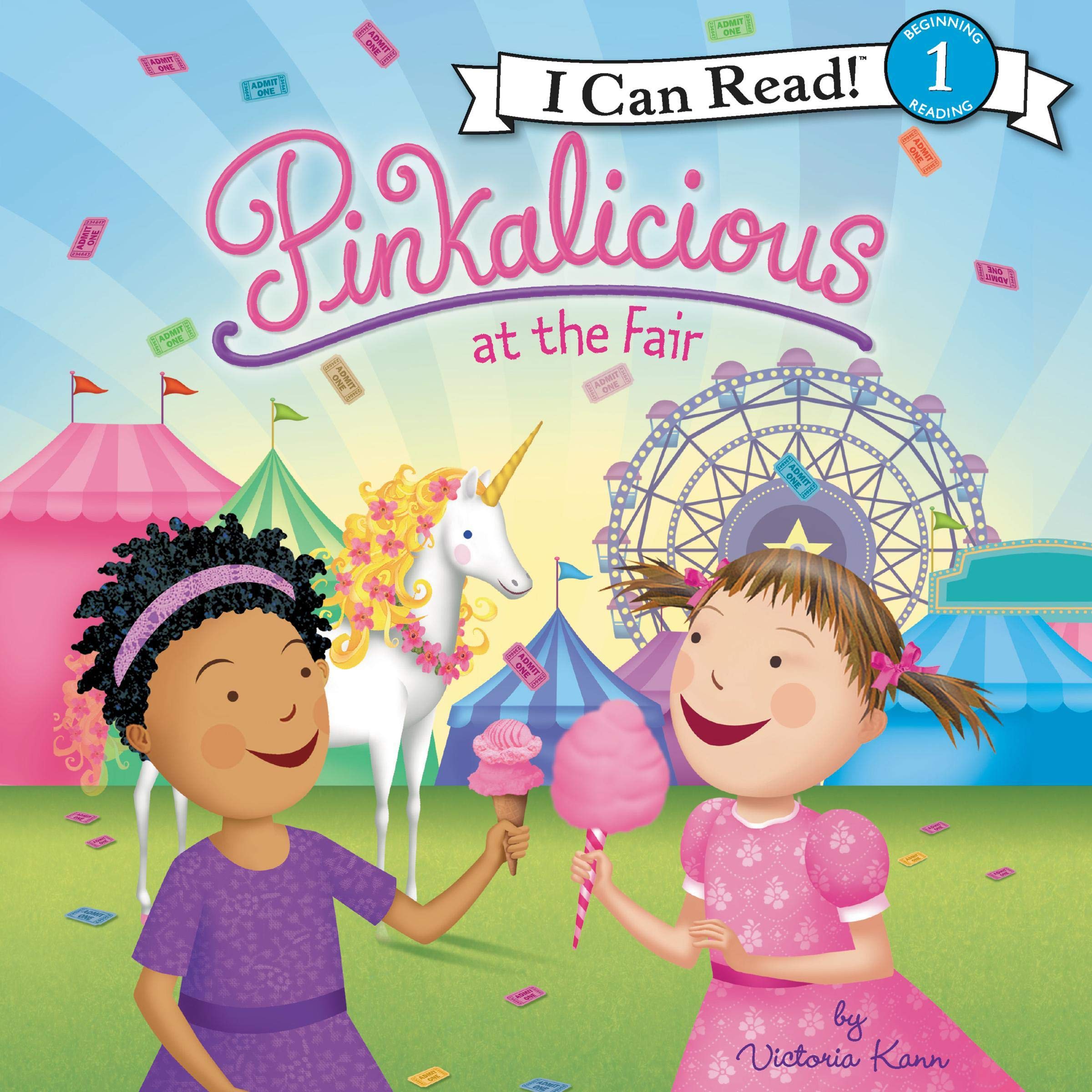 Cover art for Pinkalicious at the Fair