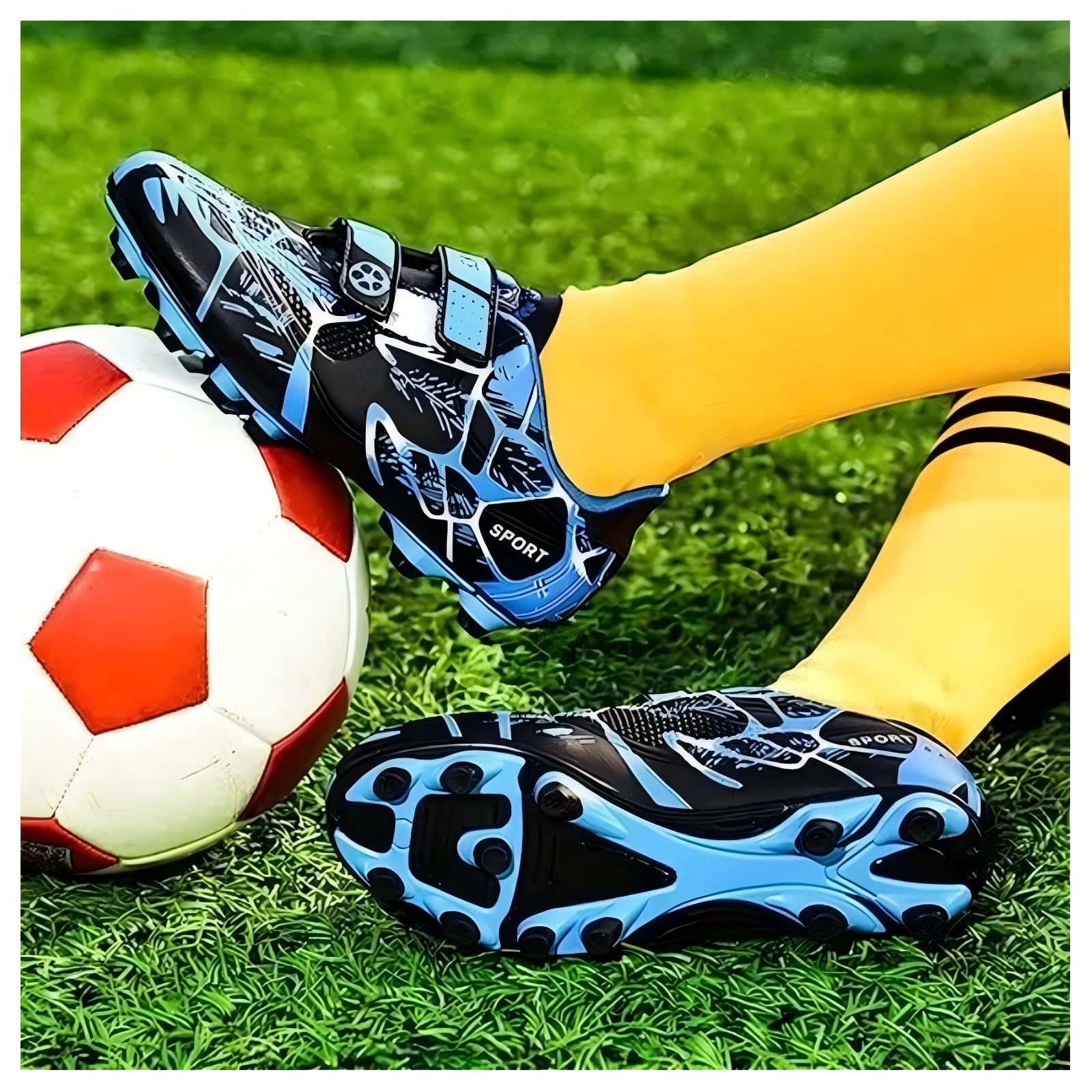 Fußballschuhe für Mädchen, Jugendliche, Sneaker, Outdoor, Leichtathletik, Training, rutschfest, im Freien