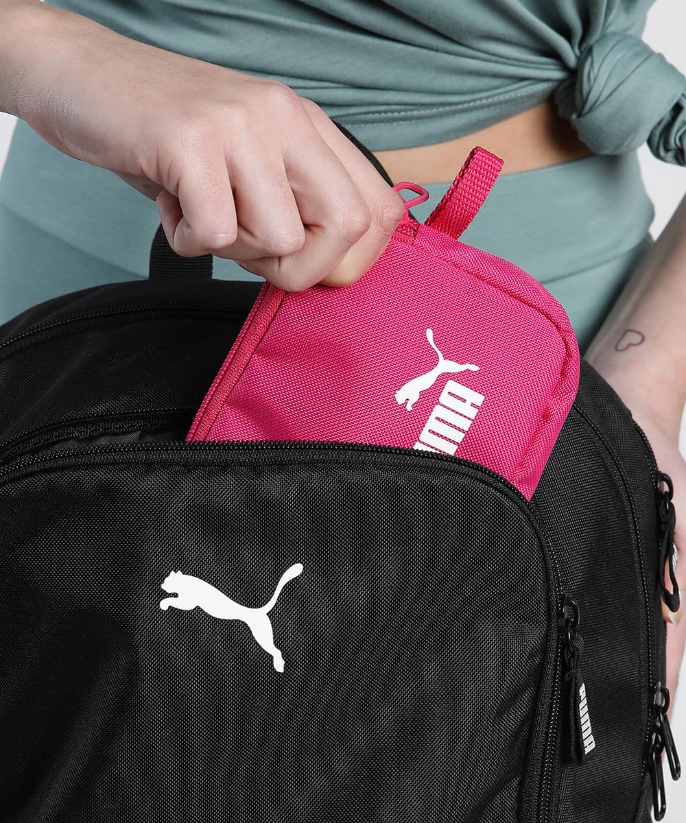 PUMA teamGOAL Backpack with ball net, Sac à dos Adultes unisexes, PUMA Black, OSFA -