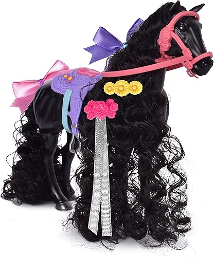 Miniatura 4 de Glam-R-Ranch Raven Dream - Juguete de caballo con accesorios