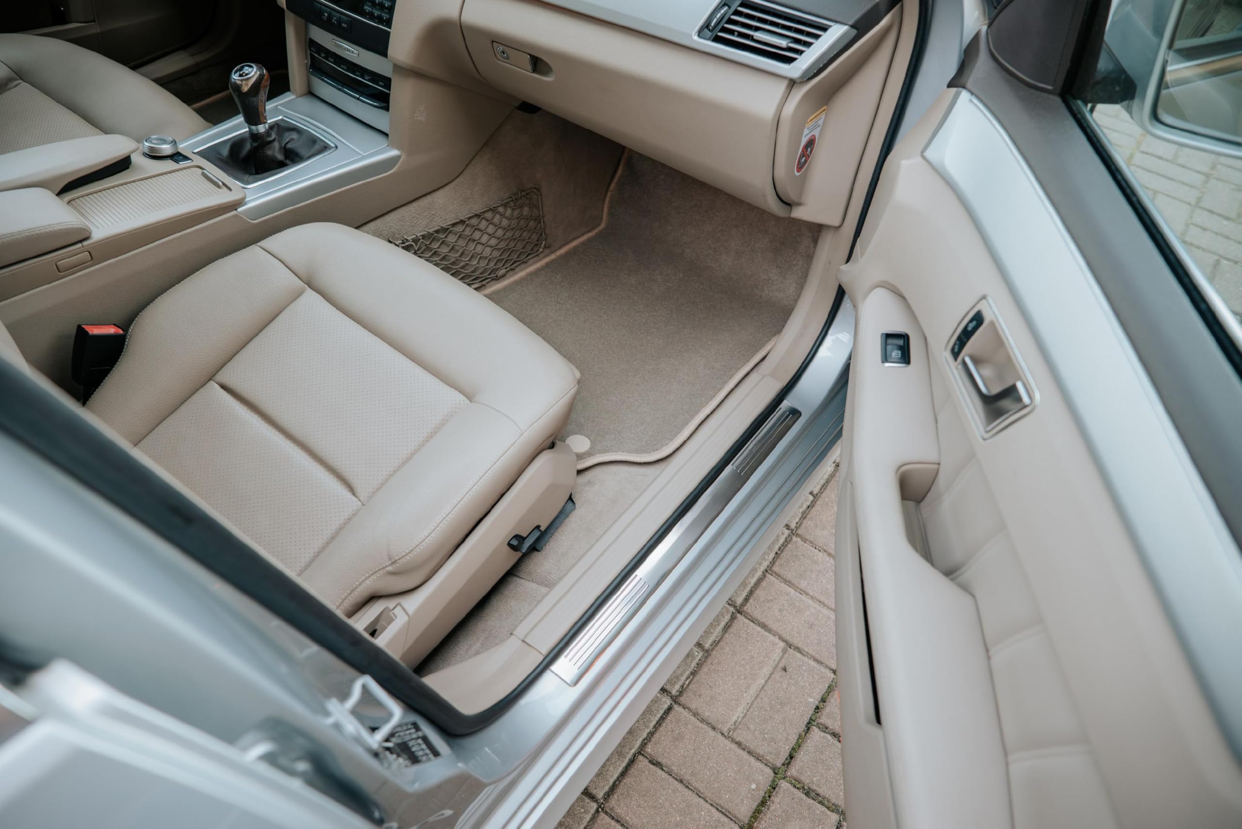 Alfombrillas de Coche de Terciopelo a Medida, compatibles con Volvo XC90 I SUV 7 plazas (2002-2014)