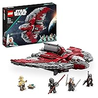 LEGO 75362 Star Wars Shuttle Jedi T-6 di Ahsoka Tano, Astronave Giocattolo da Costruire