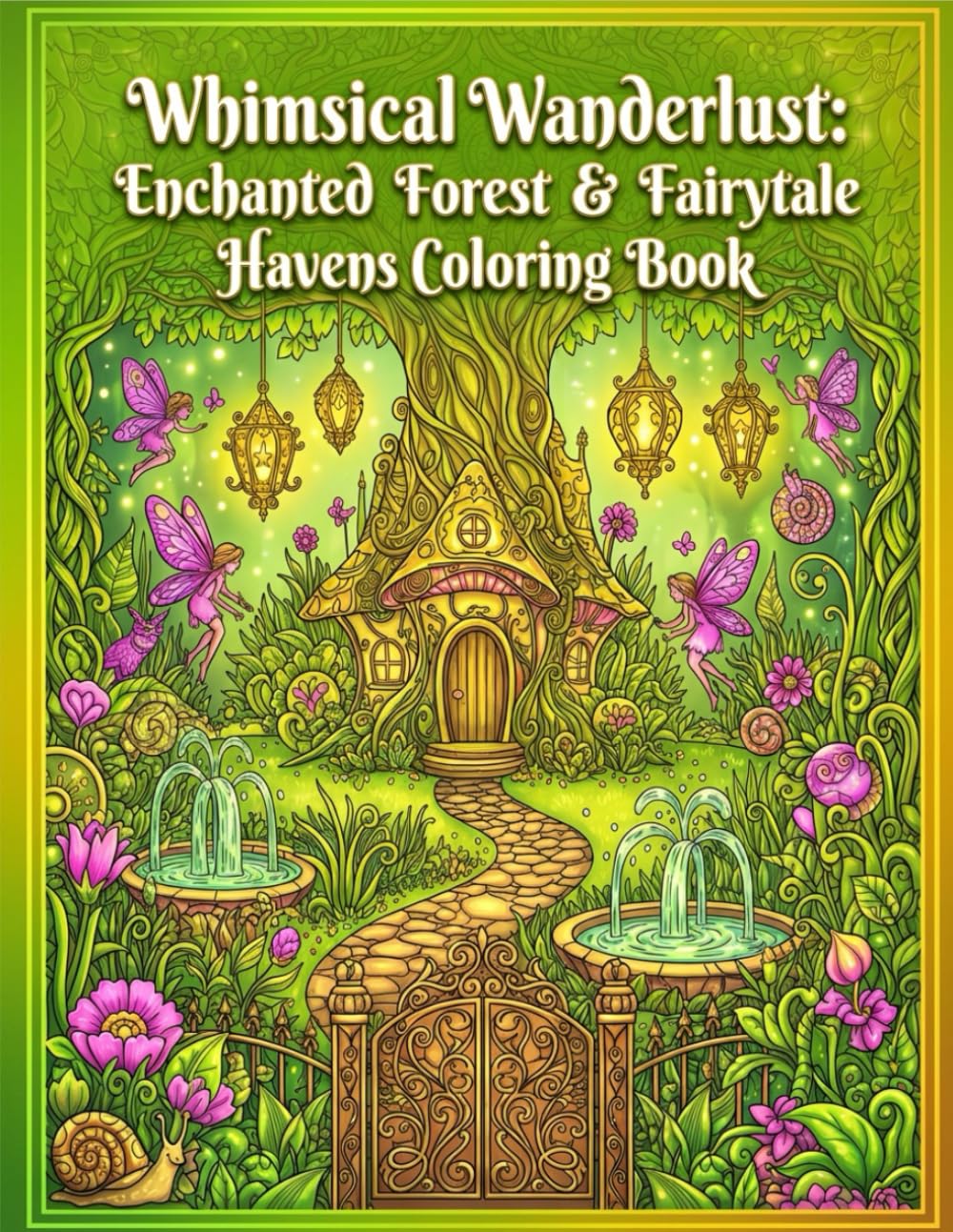 Whimsical Wanderlust: Enchanted Forest & Fairy Tale Haven (The Enchanted Escapes Coloring Collection)