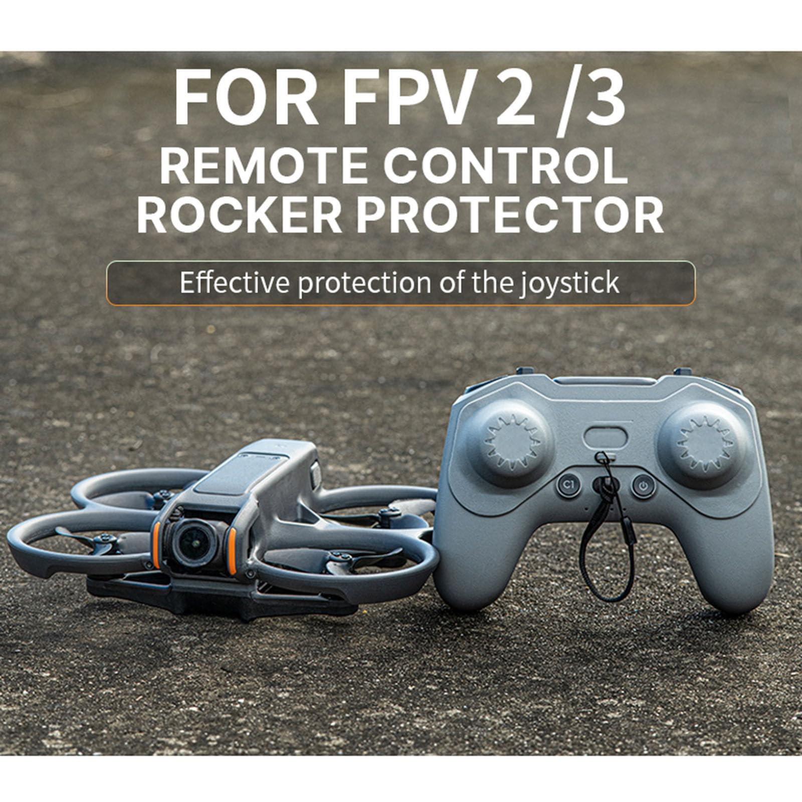 Joystick Protector Stabilizer for DJI Avata 2/Avata/FPV 2/3 Thumb Stick Rocker Guard Holder Protector Cover Compatible for DJI FPV 2/3 Remote Controller