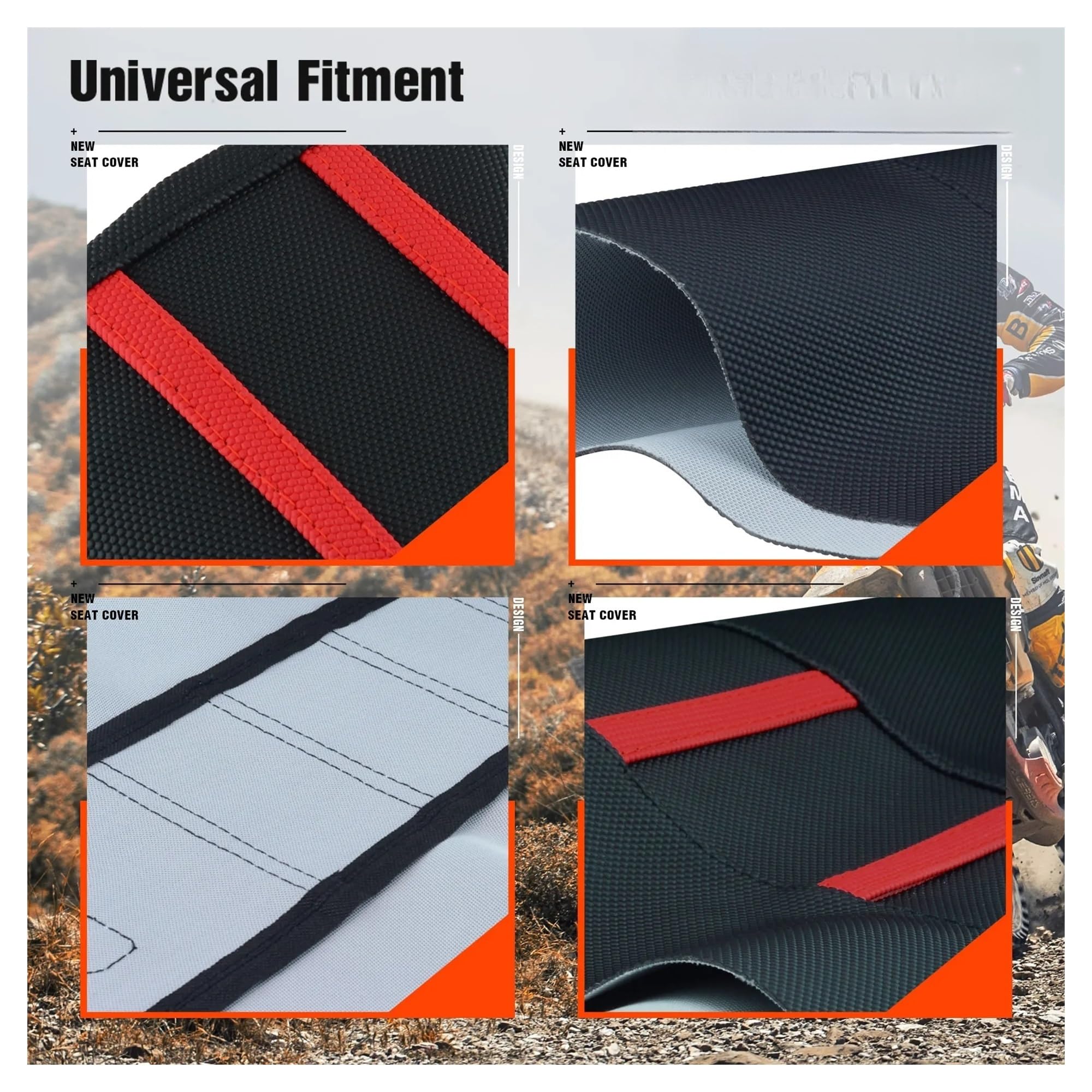 Amazon.com: HETBDKPSN Powerzone Rib Ribbed Gripper Seat