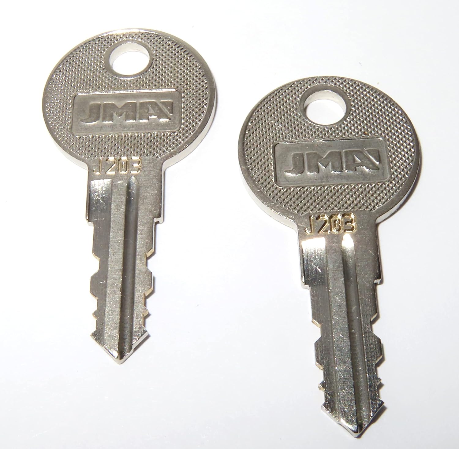 Generic 2 Keys for Tool Box (J203) - Tool Box Lock Keys