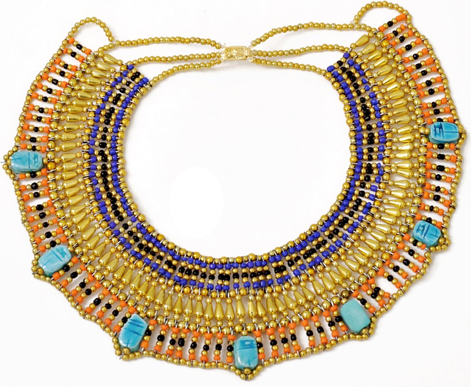 Cleopatra Egyptian Collar Necklace Design Costume Accessories Halloween - Image 4
