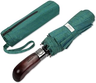 Balios Folding umbrella with wood handle