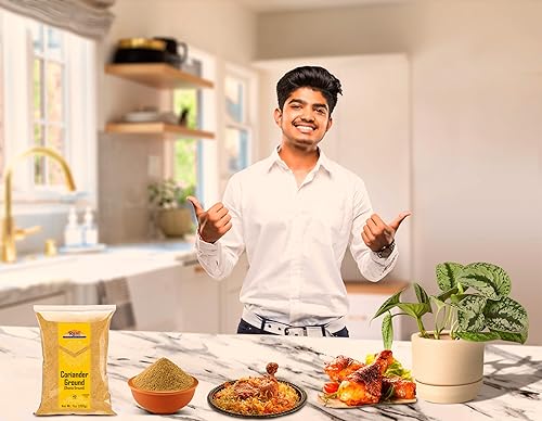 Vista 42 de Rani Polvo molido de cilantro (Dhania india) Especias 80 onzas (5 libras) 5.0 lbs a granel ~ Todo natural Sin sal Vegano Sin colores Apto