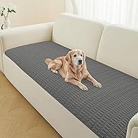 Vista 12 de Funda Protectora para Sofá de Perro, Fundas para Sofás para Mascotas Lavables, Funda para Sofá de Mascotas Impermeable y Antideslizante, Fundas