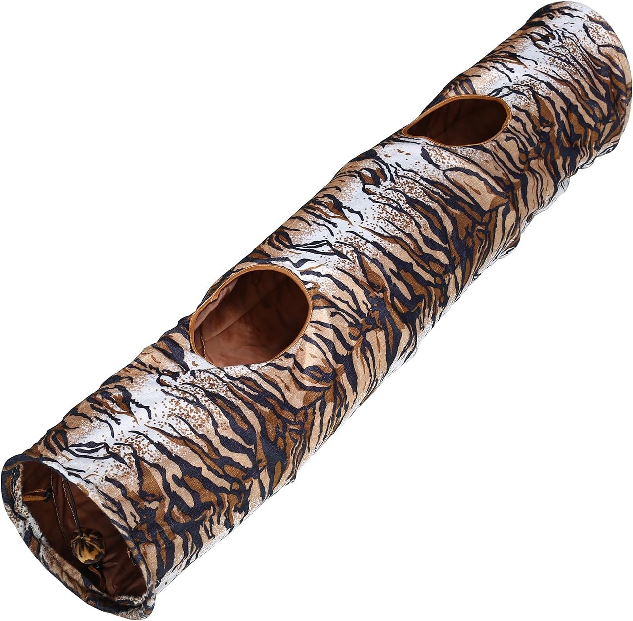 Onlypets Cat Tunnel Collapsible with Dangling Ball Size: 47.25" Length x 9.85" Dia