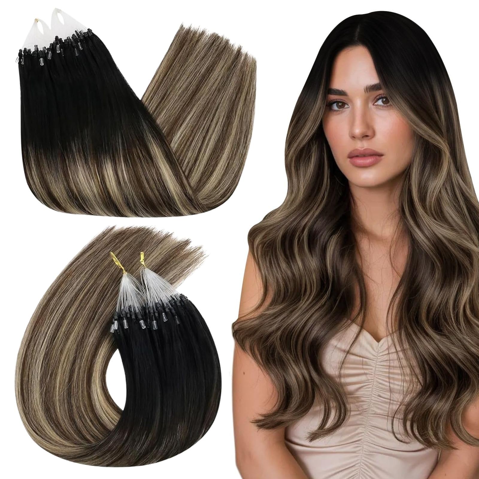 Ugeat Bondings Extensions Echthaar Remy Extensions Echthaar Bondings Haarverlängerungen Pre Bonded Hair