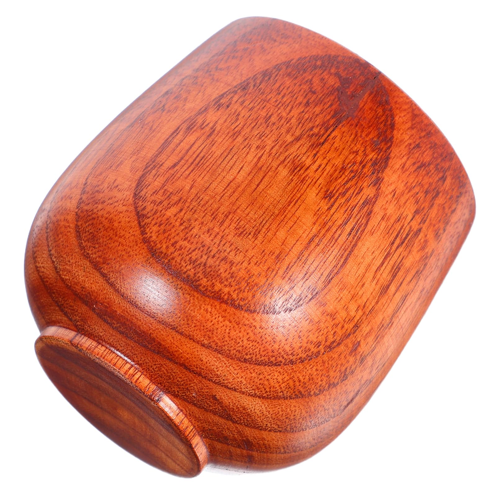 Ciieeo Japanese Wooden Sake Vessel Natural Wood Drinking Mug for Coffee Tea and Sake Vintage Design Portable Cup for Home and Restaurant Use