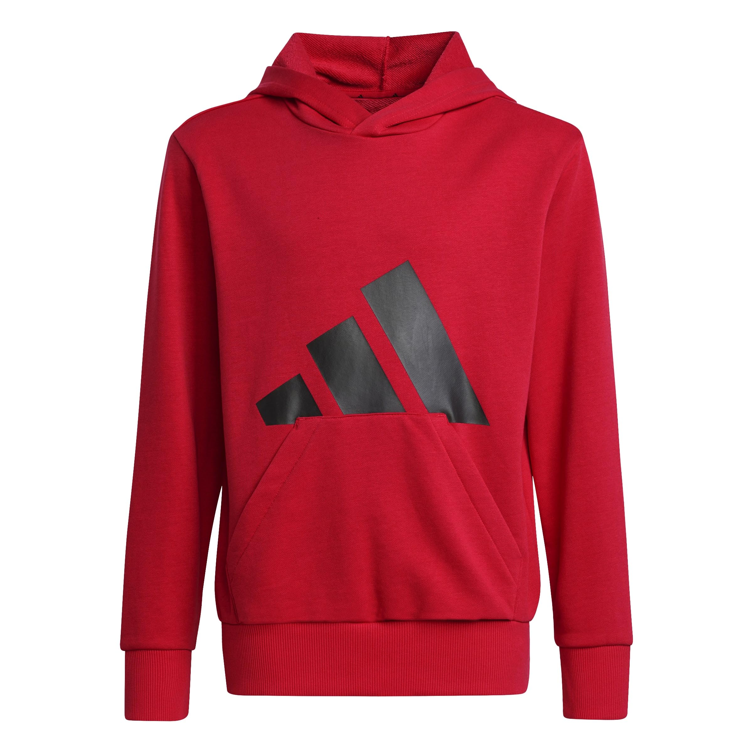 adidas Unisex Kids ESSENTIALS BIG LOGO HOODIE, Pure Ruby/Black, 7-8 Years