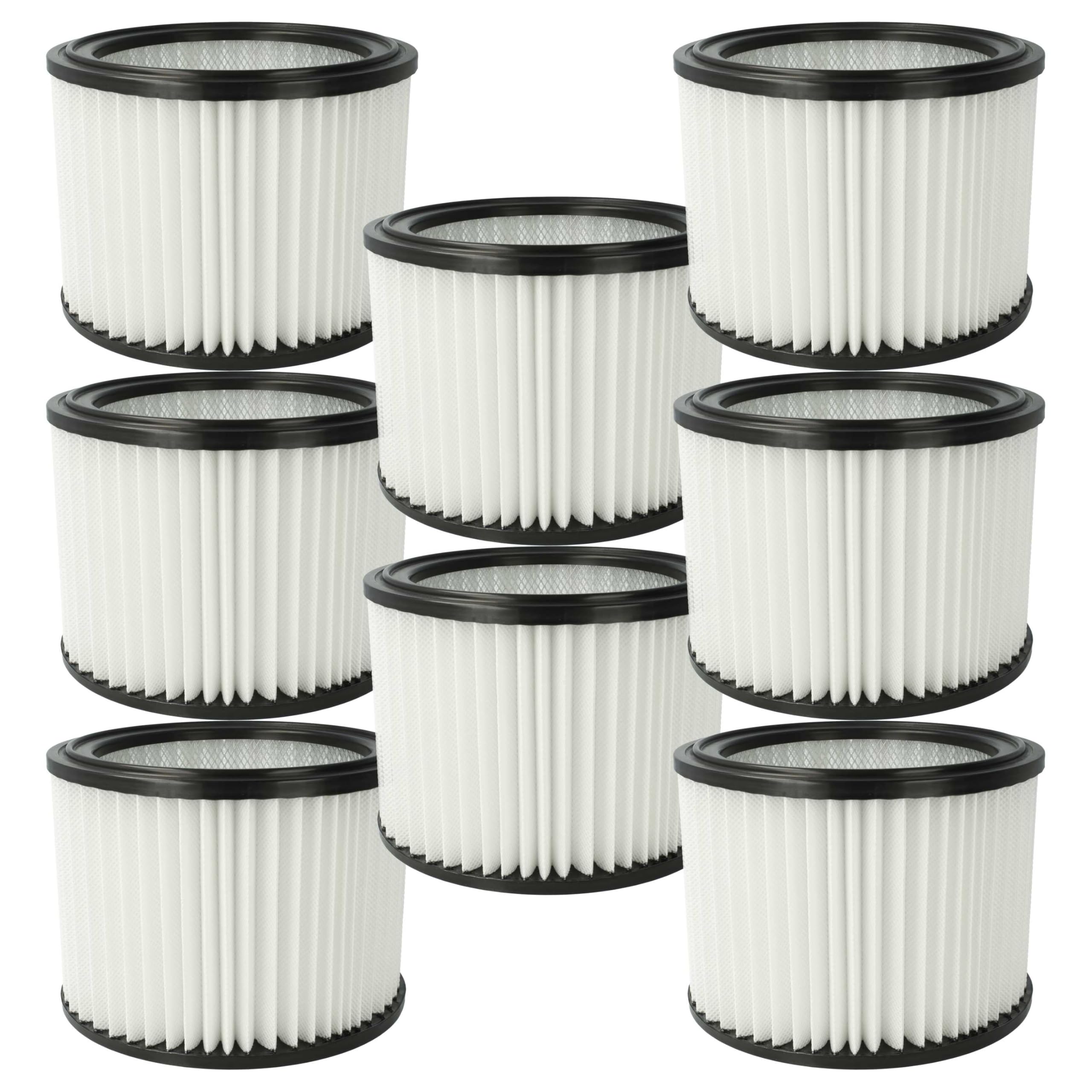 vhbw 8x Elemento filtrante compatible con Hitachi/Hikoki RP250YDLWAZ | RP250YDM, RP250YDL aspiradora seco/mojado