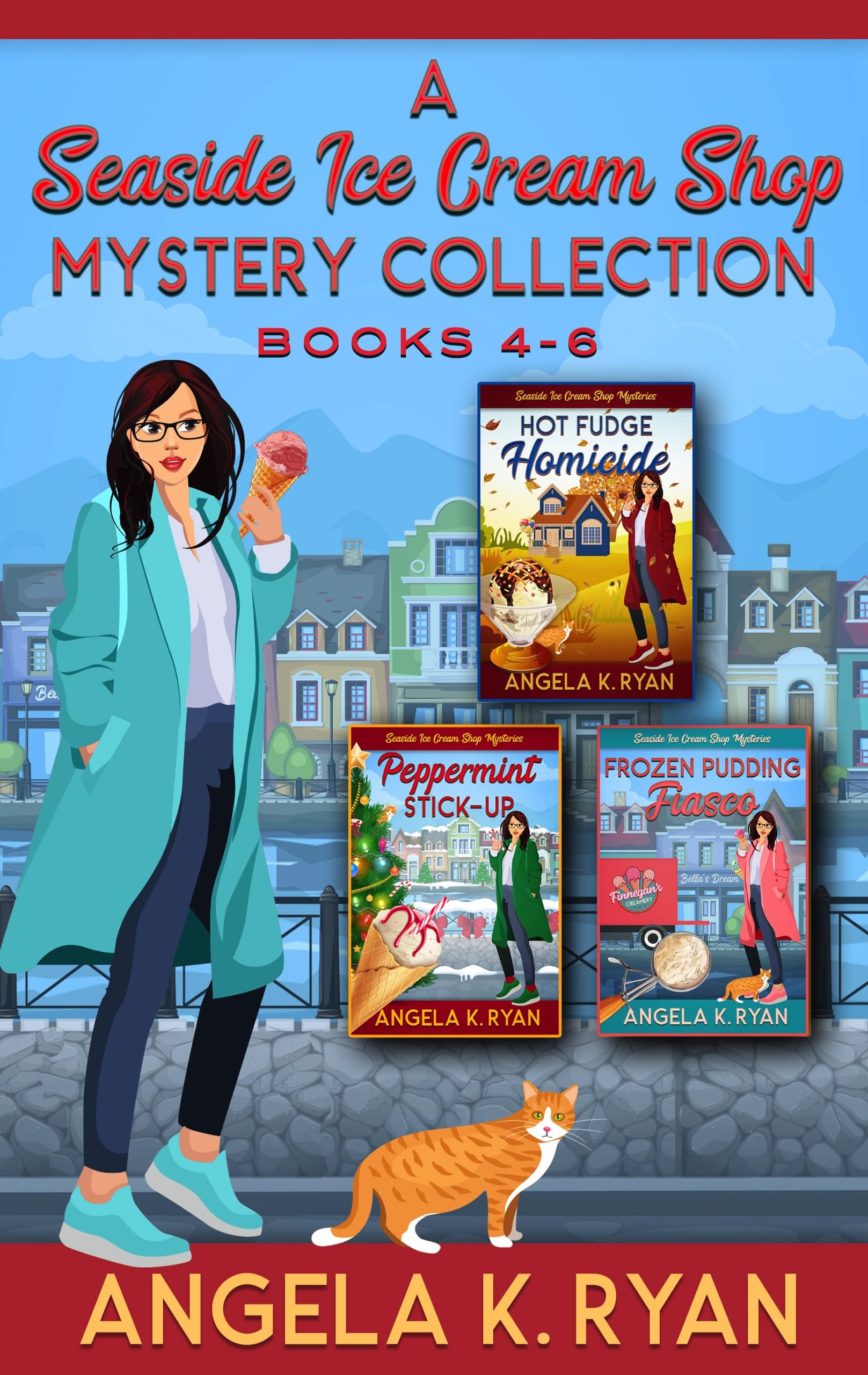 A Seaside Ice Cream Shop Mystery Collection: Volume 2, Books 4-6 (Seaside Ice Cream Shop Mysteries)