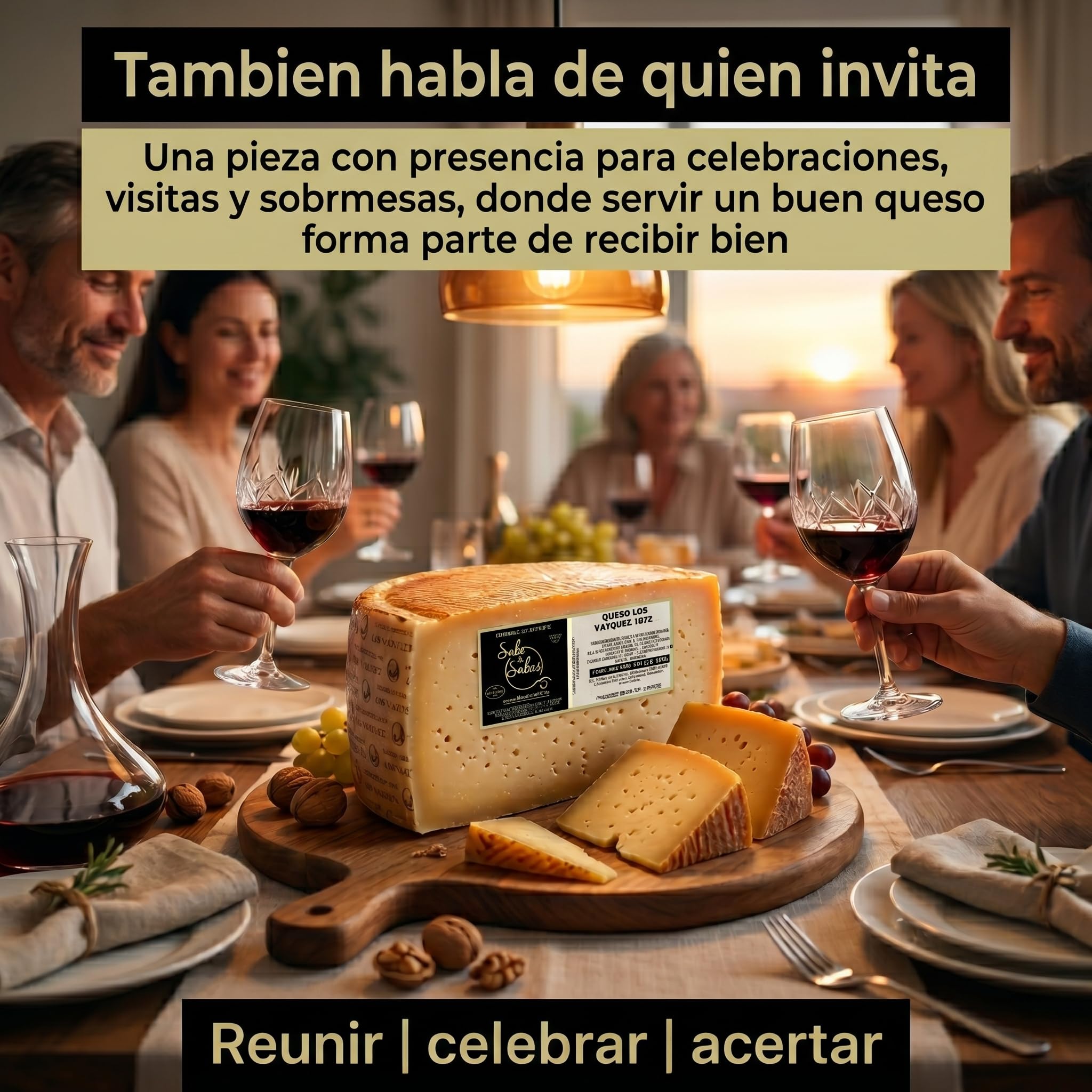Queso Añejo Curado Mezcla Madurado en Aceite de Oliva Medio Queso 1,5 Kg