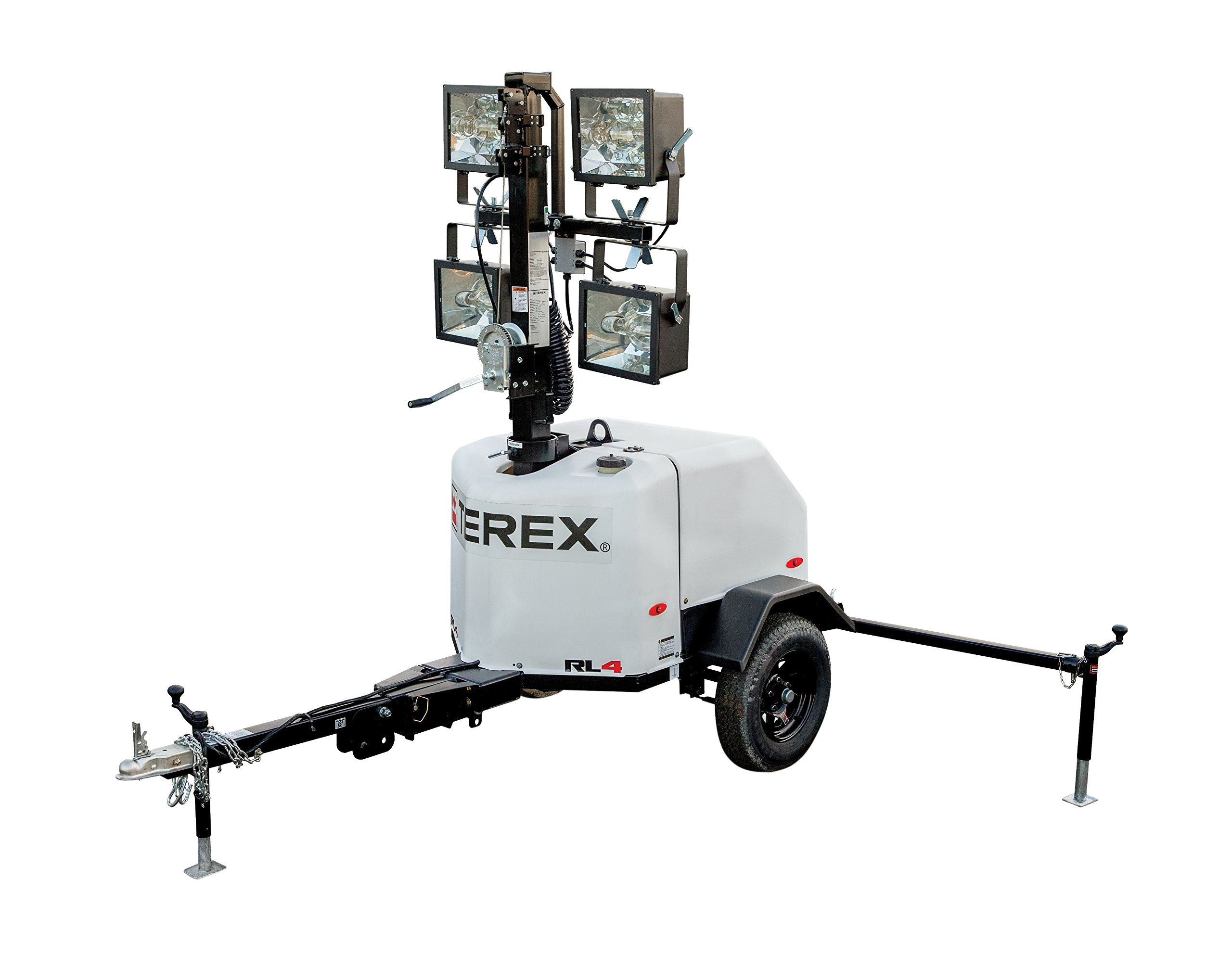 Buy Terex RL4 Compact Portable Light Tower, 6kW Generator With 10.7 HP
