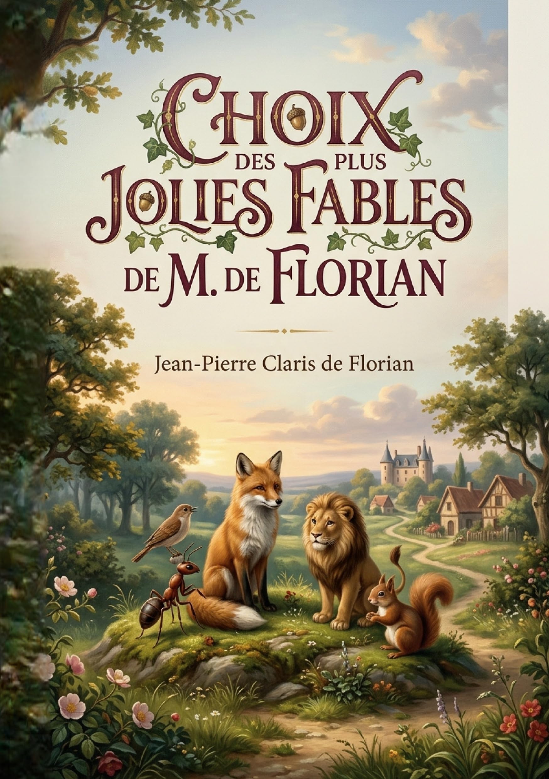 Choix des plus jolies fables de M. de Florian: Les fables morales et divertissantes de Jean Pierre Claris de Florian, un héritage littéraire du XVIIIe siècle.