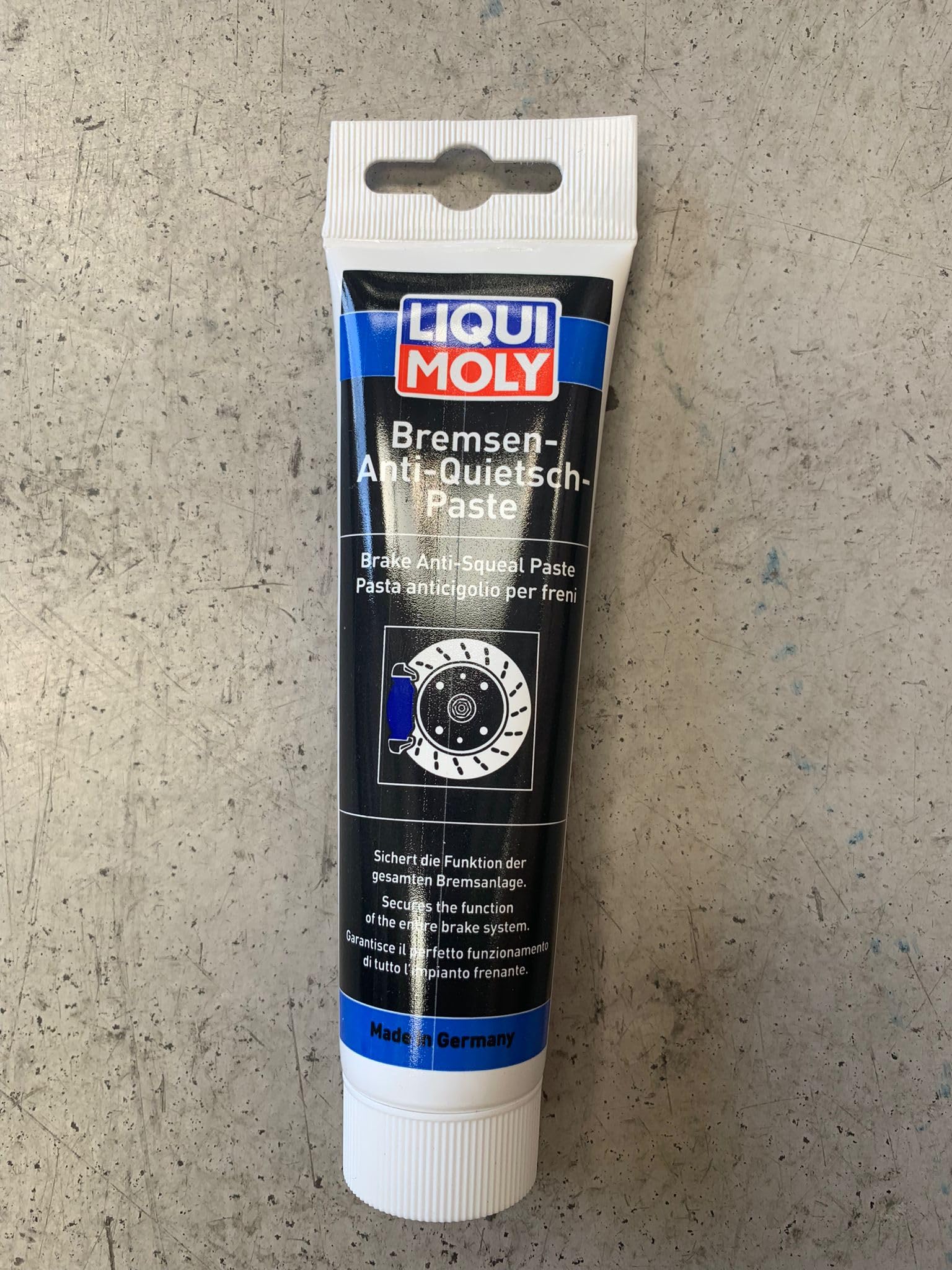 2x LIQUI MOLY 3077 Bremsen-Anti-Quietsch-Paste 100g : Amazon.de: Auto ...
