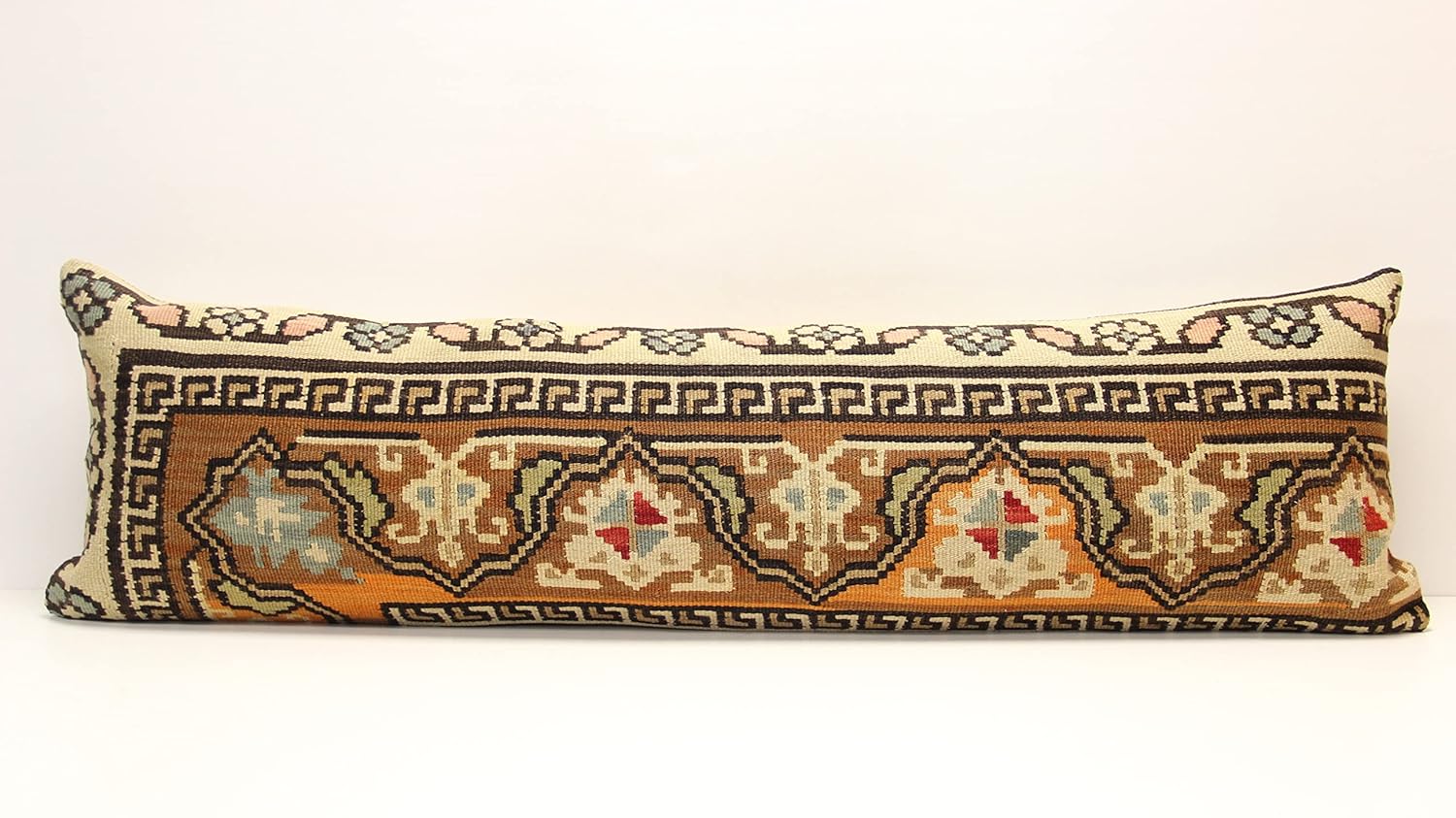 King size kilim pillow cover 14x47 inch Bedding lumbar Twin