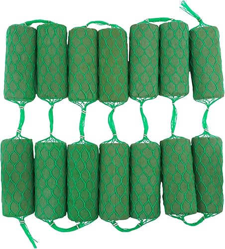 Guirnalda de espuma húmeda floral de 9.2 pies para flores frescas, espuma húmeda floral para decoración del hogar, jardín, boda, puerta de arco,