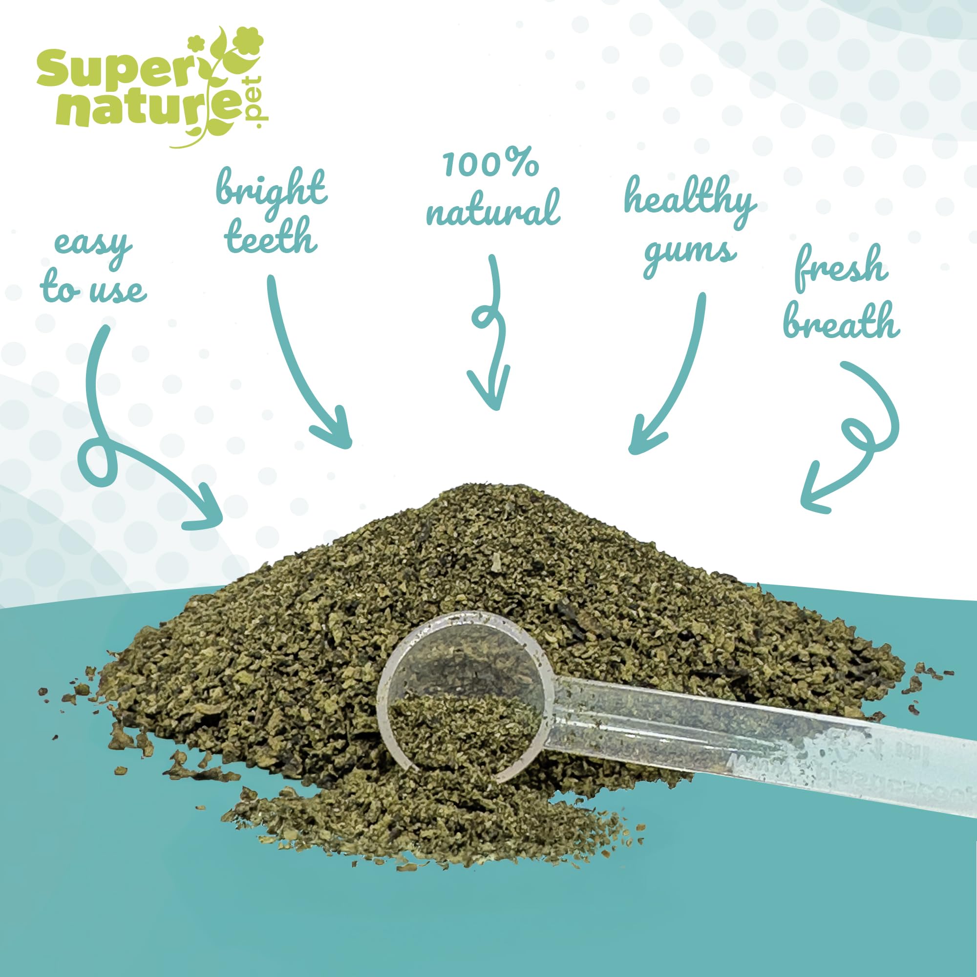 Supernature Plaque Remover for Dogs 60g, Green - Image 4