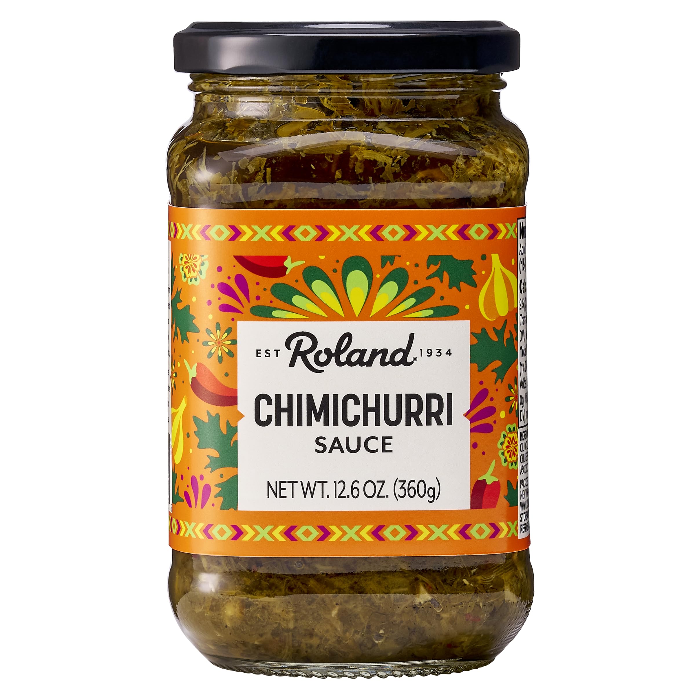 Roland Foods Chimichurri Sauce, Specialty Imported Food, 12.6 Ounce, Pack of 1