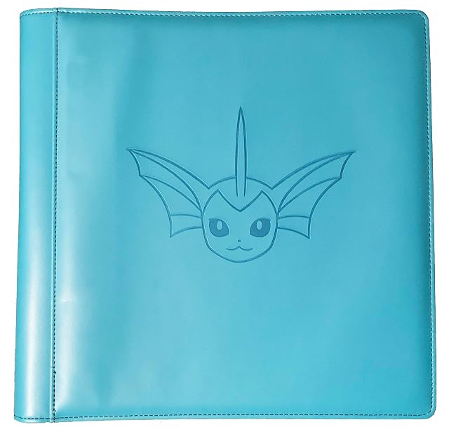 Official Pokemon 12 Pocket Binder Vaporeon Chinese Eevee Gift Box Exclusive Made in Japan Can Hold 480 Cards