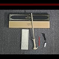 Vista 2 de Varita mágica para cosplay, novedad de mago, fiesta de Halloween, accesorios de disfraz