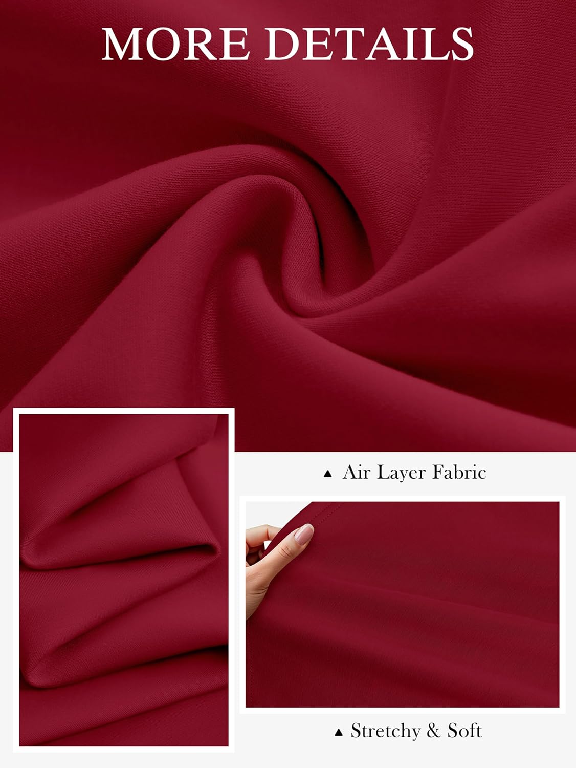 MASCOMODA Womens Fall Sweatsuits Two Piece Sets Crewneck Long Sleeve Tops Wide Leg Pants Casual Travel Lounge Set Track Suits - Image 7