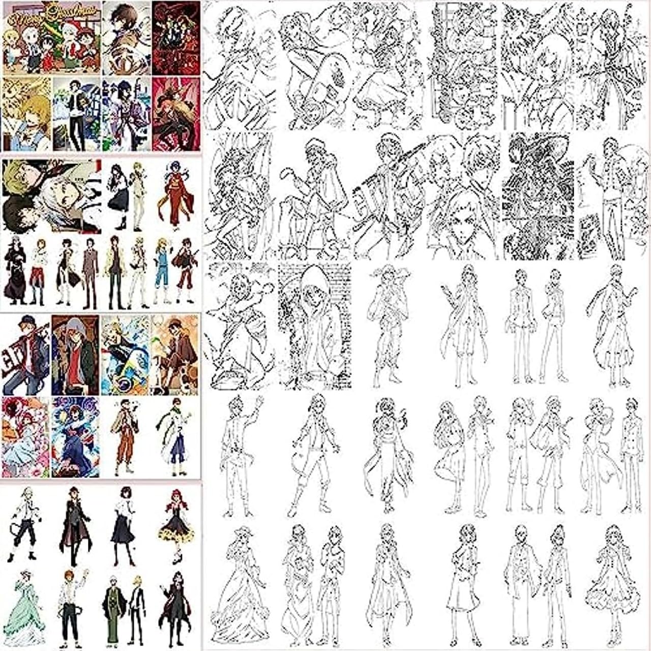 Amazon.co.jp: 文豪ストレイドッグス 手描き本 塗り絵 デッサン 太宰治