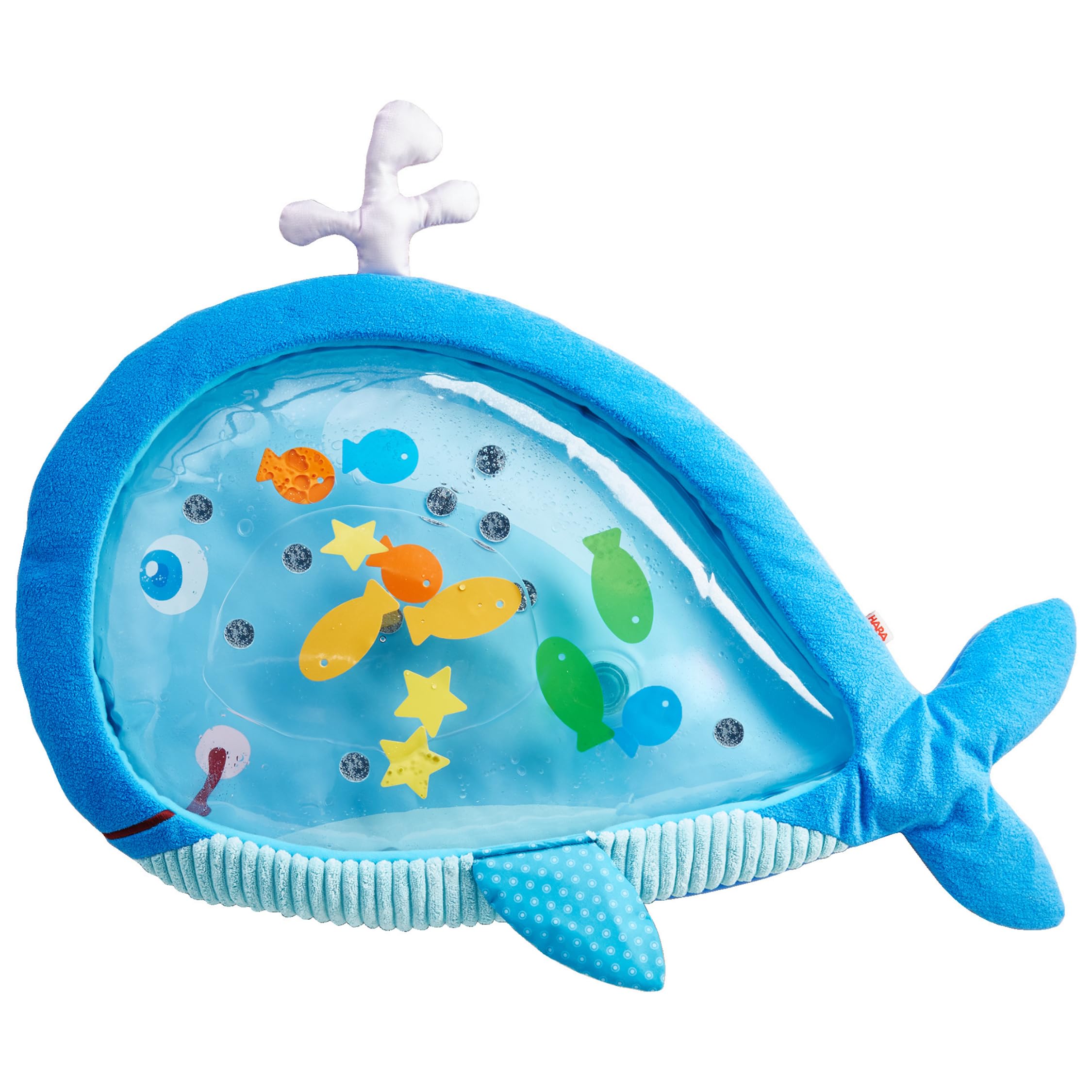 HABA Tapis de Jeu Aquatique Grande Baleine – Tapis bébé dès 6 Mois