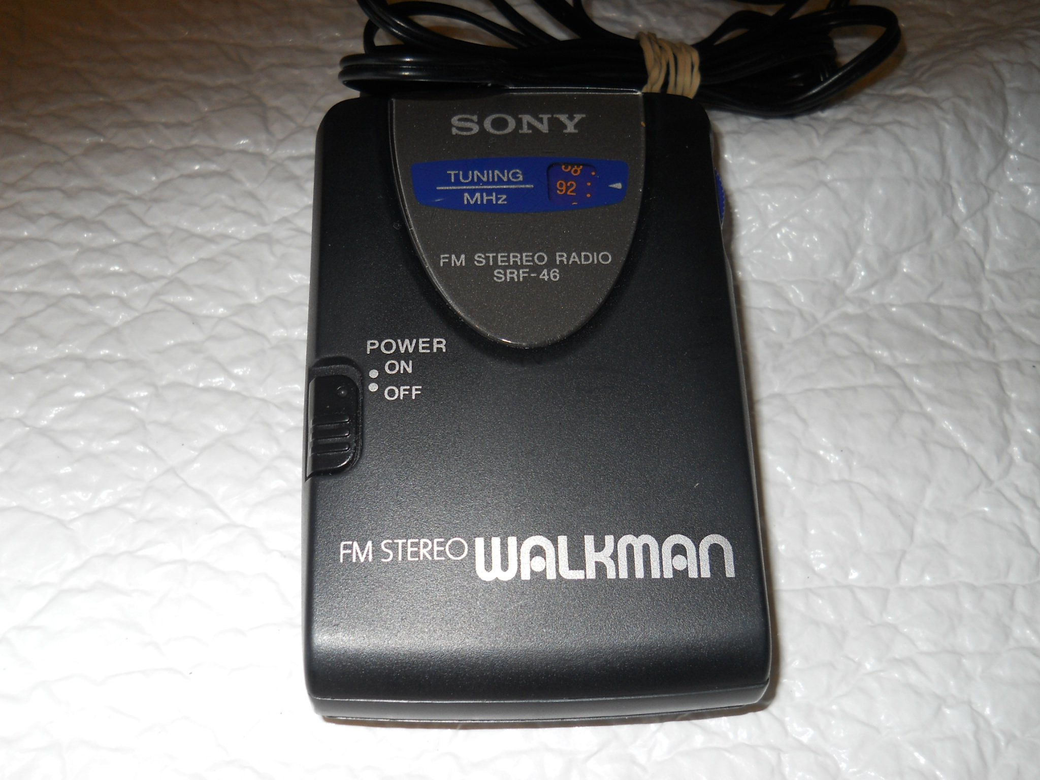 ガリ 補修 SONY FM / AM STEREO RADIO SRF-15V ガリ 補修 SONY FM / AM STEREO RADIO SRF-15V ガリ 補修 SONY