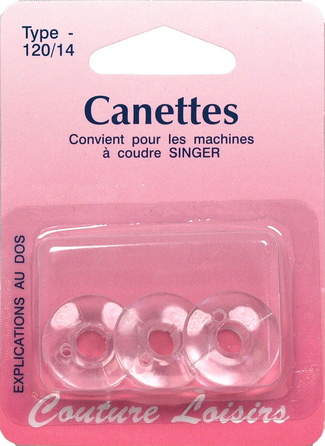 Hemline Plastic Bobbins - Singer/Class 66K