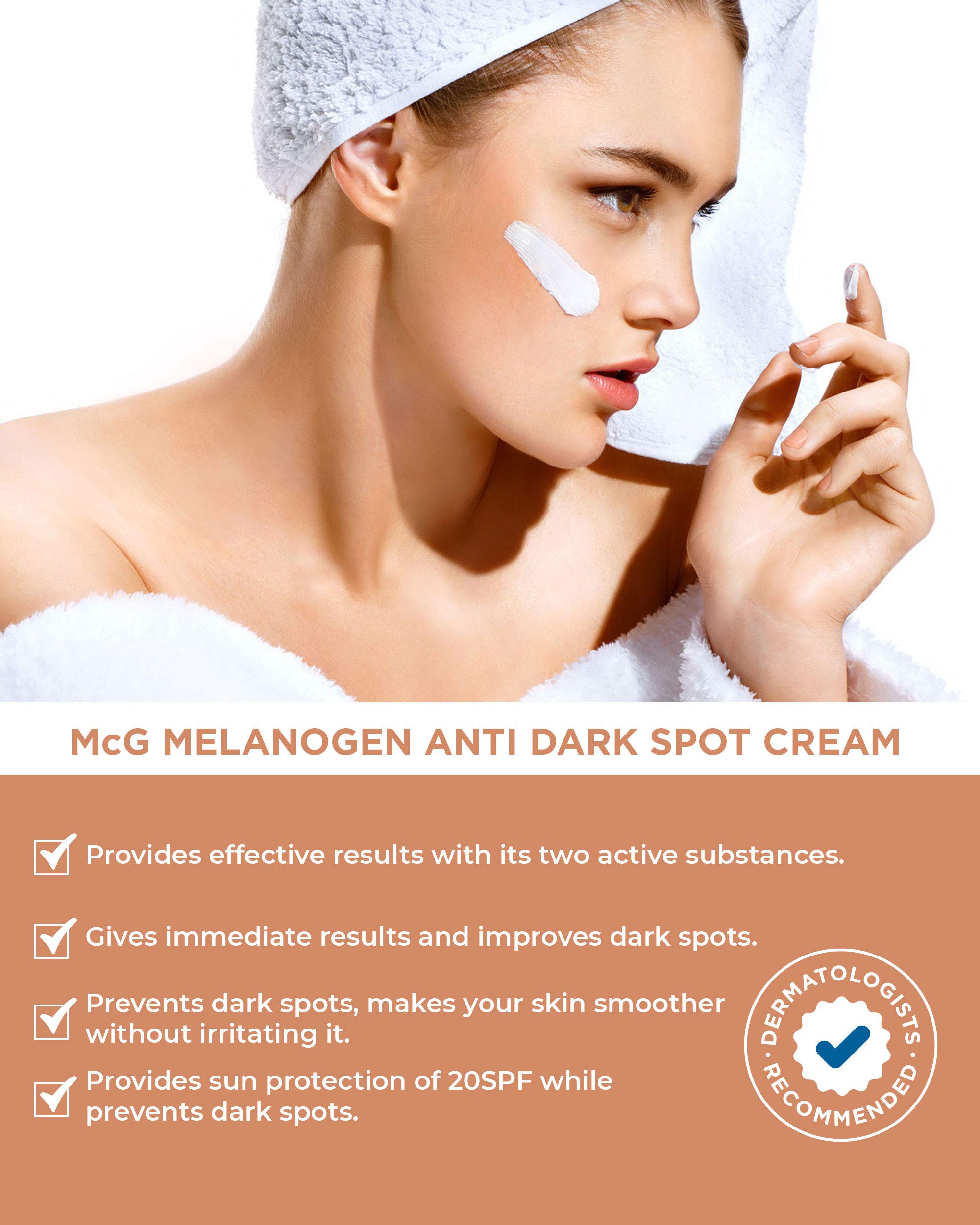 McG MELANOGEN Dark Spot Corrector Remover Spots Corrector for Age and