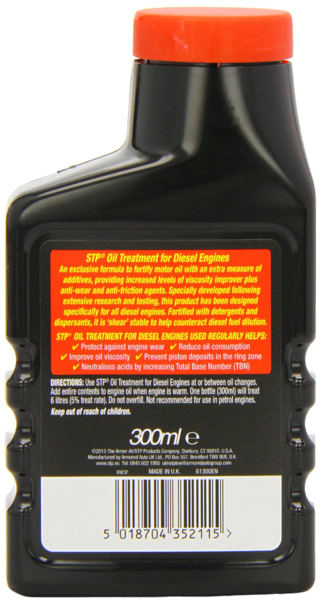 Stp- 61300En 300Ml Oil Treatment For Diesel Engines