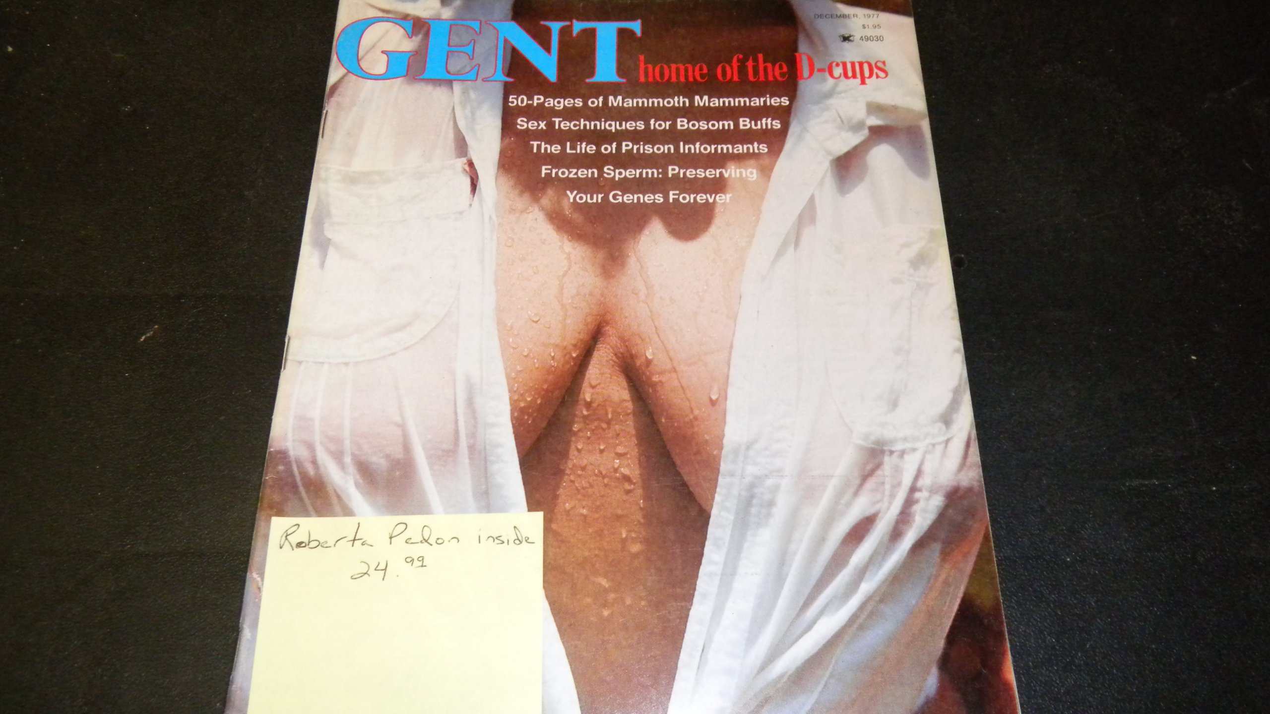 Cover of Gent, December 1977