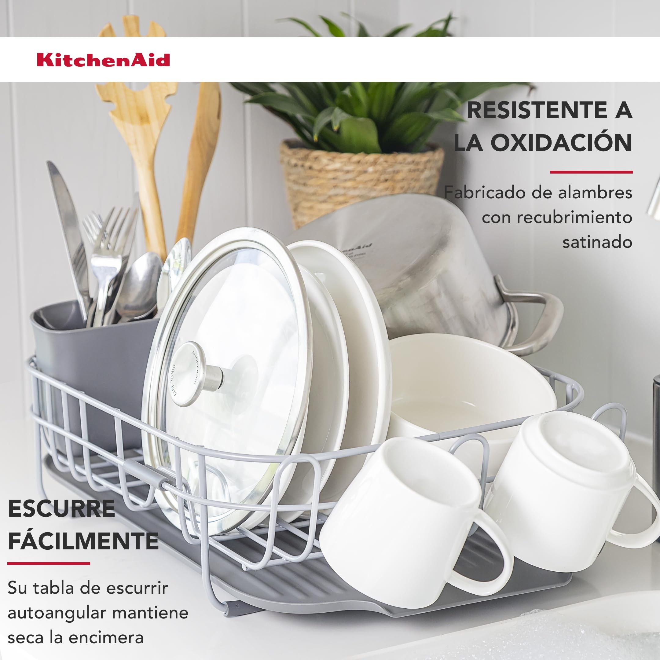 KitchenAid Escurreplatos de Perfil bajo