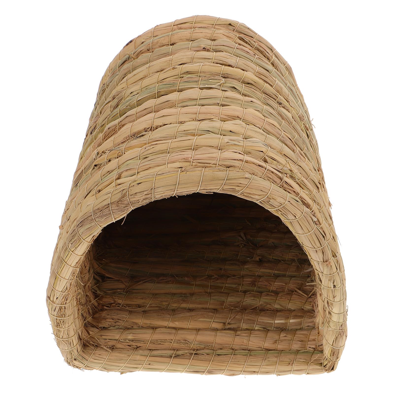 Nid en paille tressée confortable et isolant pour poules et hamsters