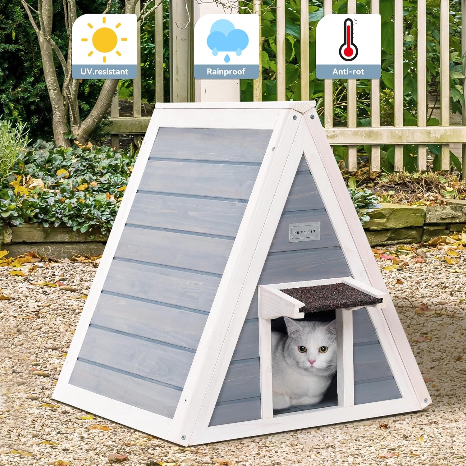 Petsfit Outdoor Cat House Weatherproof, Outside Nepal Ubuy