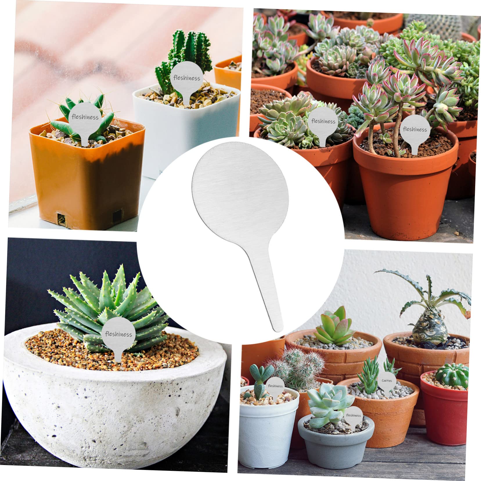 150 Pièces étiquette de la plante étiquettes de plantes faveurs jardinage outillage étiquette jardinage étiquettes d'usine en métal d'art de age Acier inoxydable