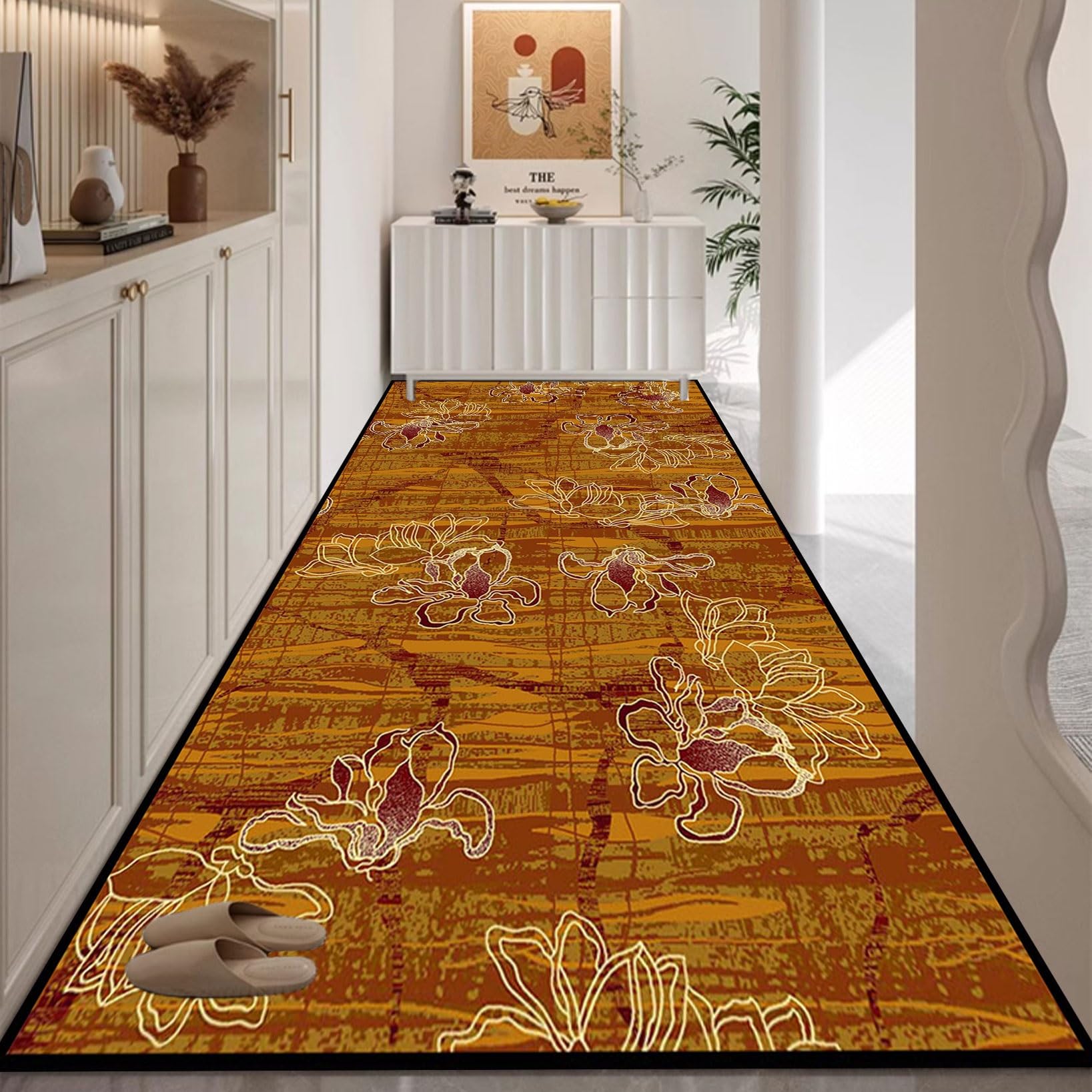 Amazon | キッチンマット 60 x 210 cm 洗える 厚み6Mm 玄関マット